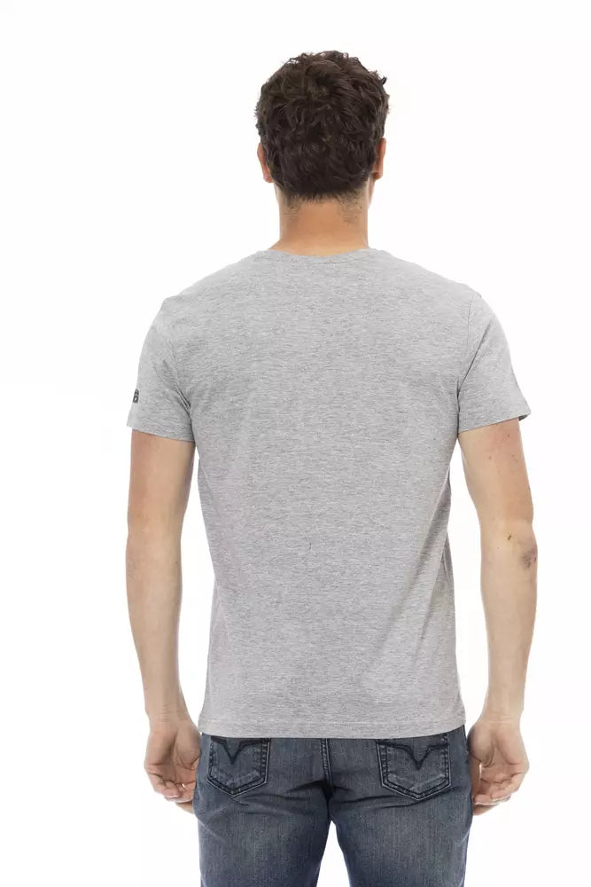 Gray Cotton T-Shirt