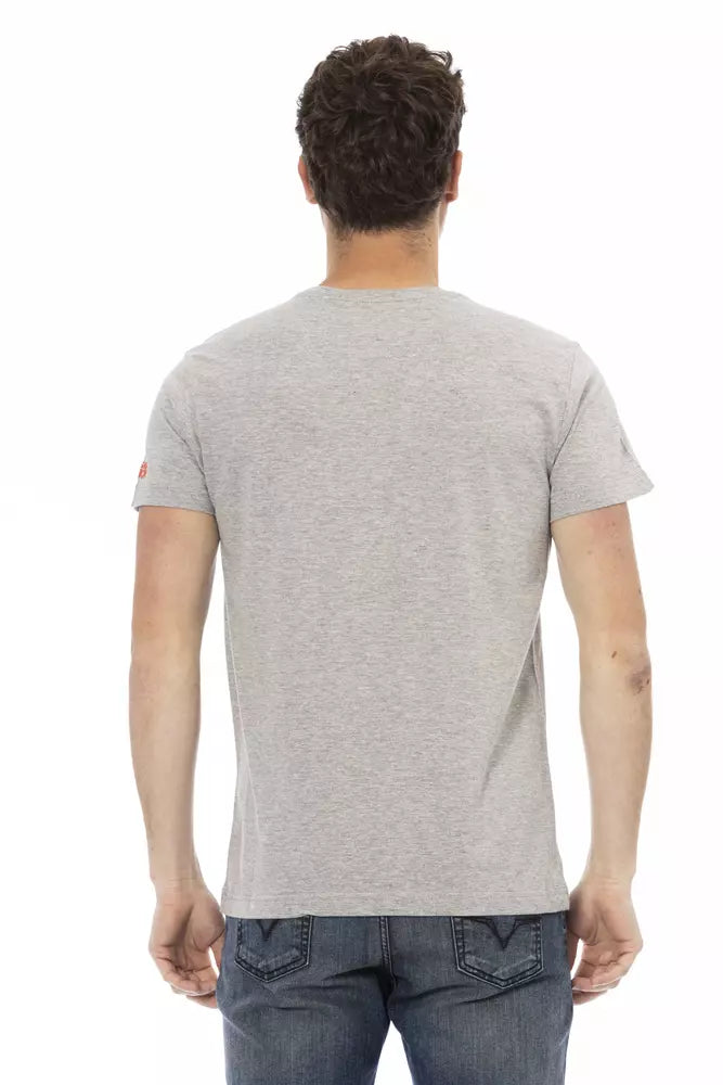 Gray Cotton T-Shirt