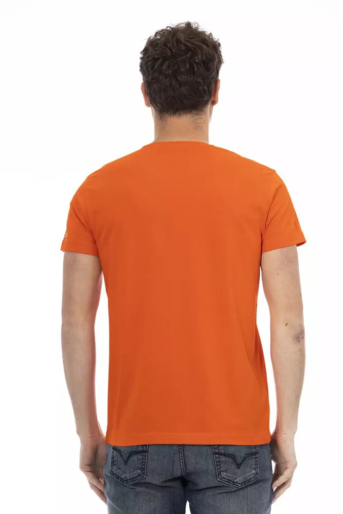 Orange Cotton T-Shirt