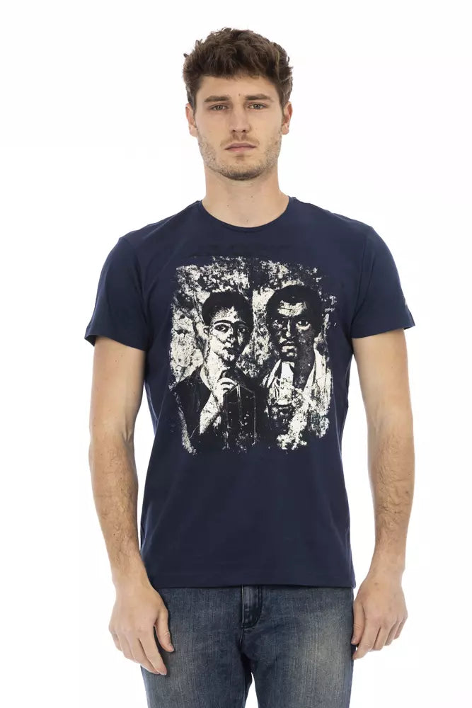 Blue Cotton T-Shirt