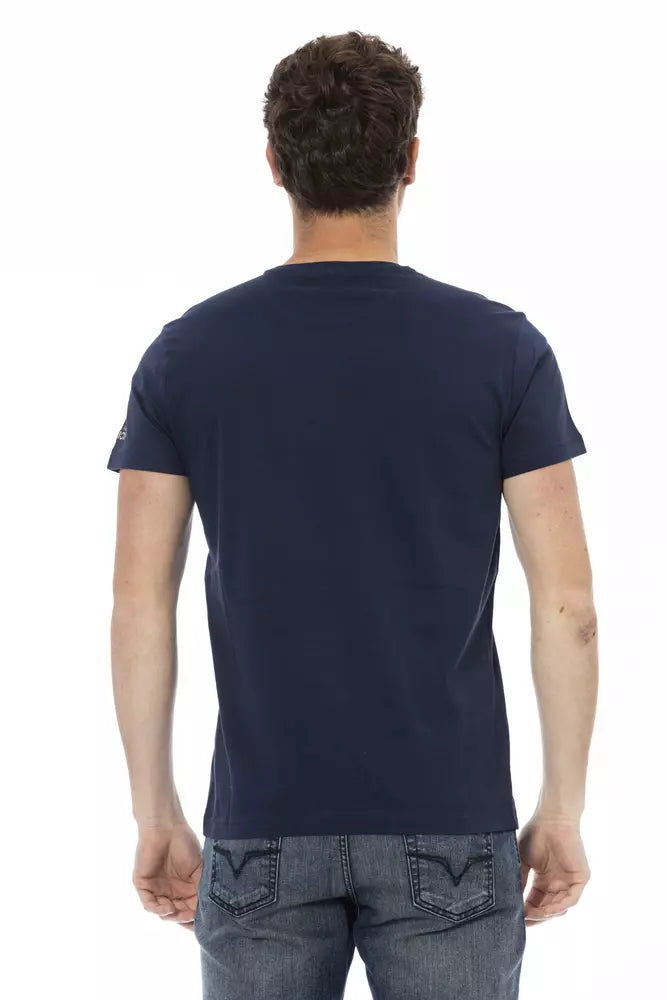 Blue Cotton T-Shirt