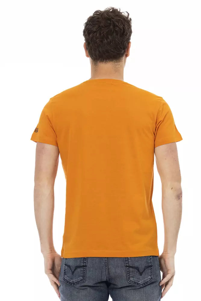 Orange Cotton T-Shirt