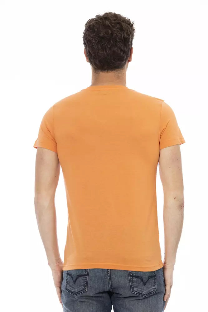 Orange Cotton T-Shirt
