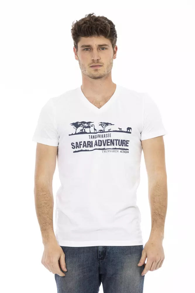 White Cotton T-Shirt