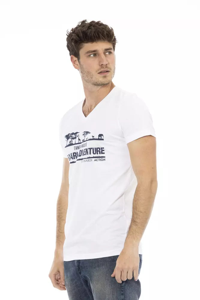 White Cotton T-Shirt