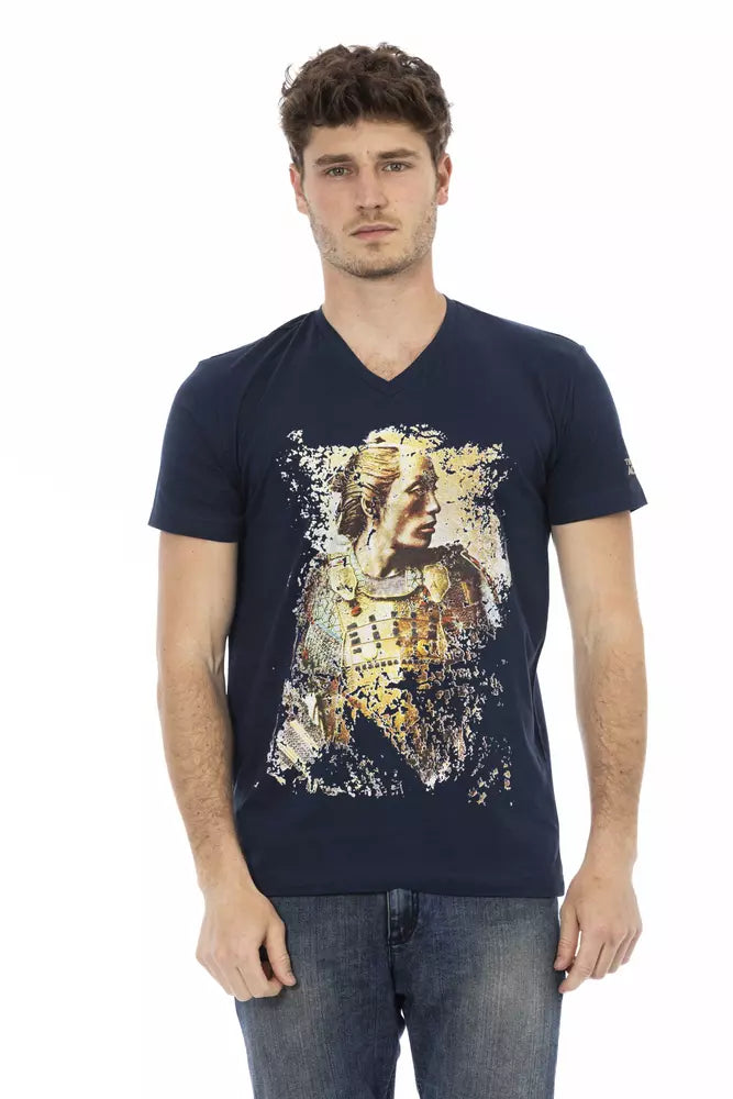 Blue Cotton T-Shirt