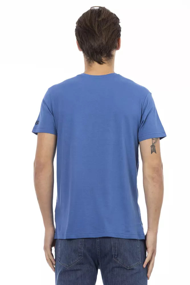 Blue Cotton T-Shirt