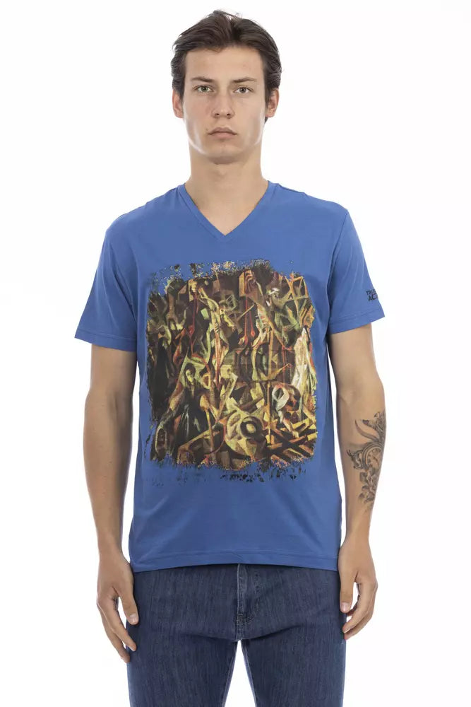 Blue Cotton T-Shirt