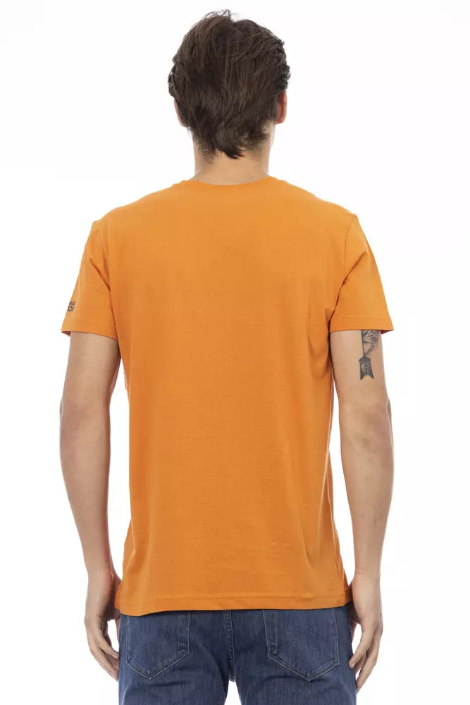 Orange Cotton T-Shirt