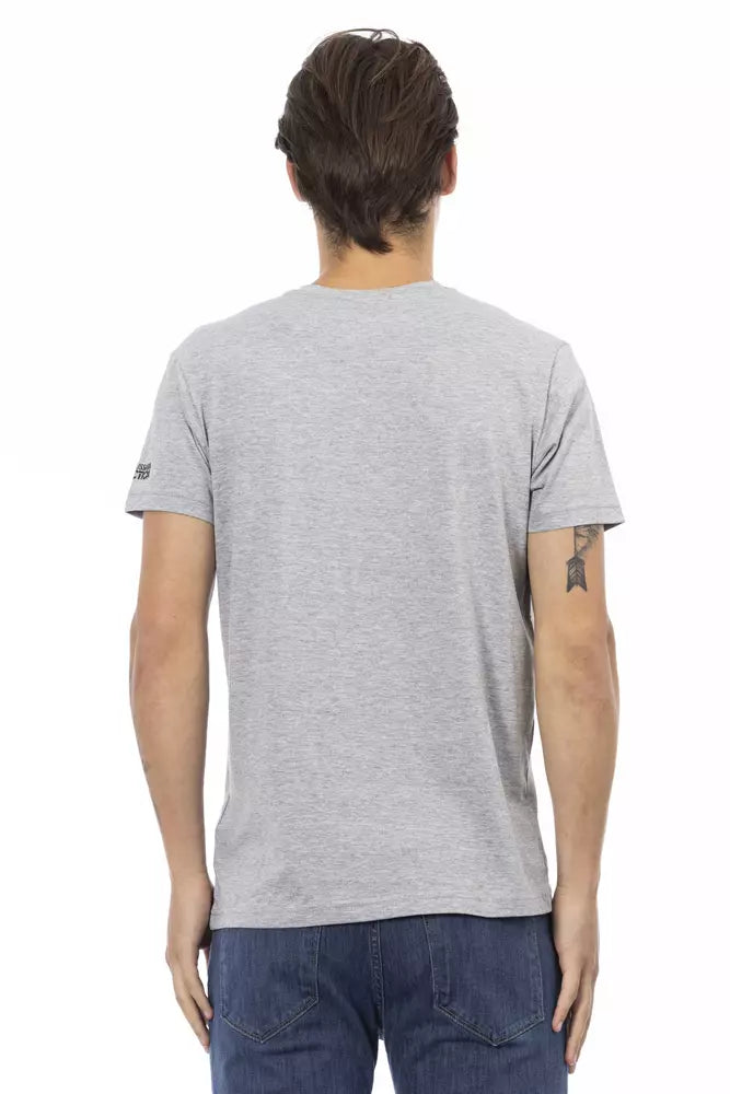 Gray Cotton T-Shirt