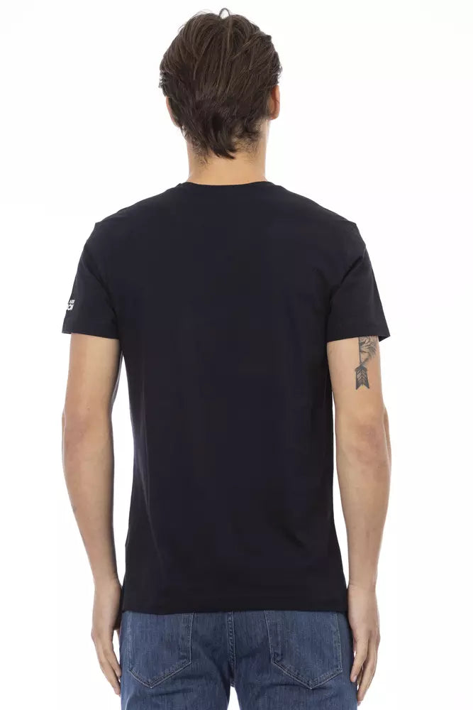 Black Cotton T-Shirt