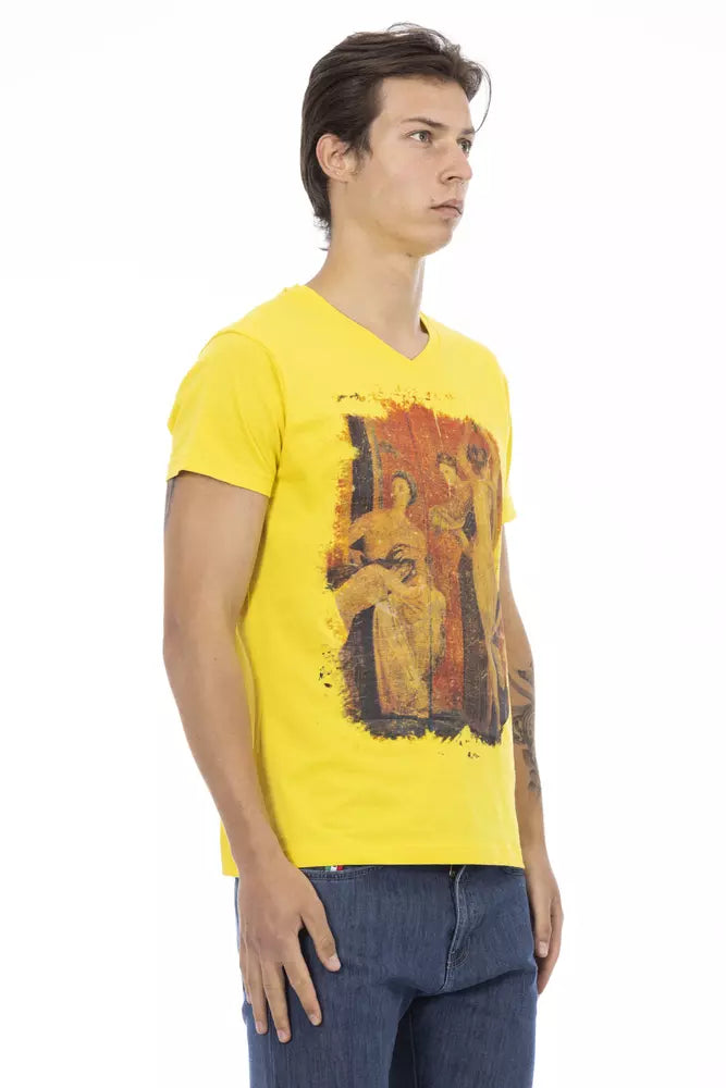 Yellow Cotton T-Shirt
