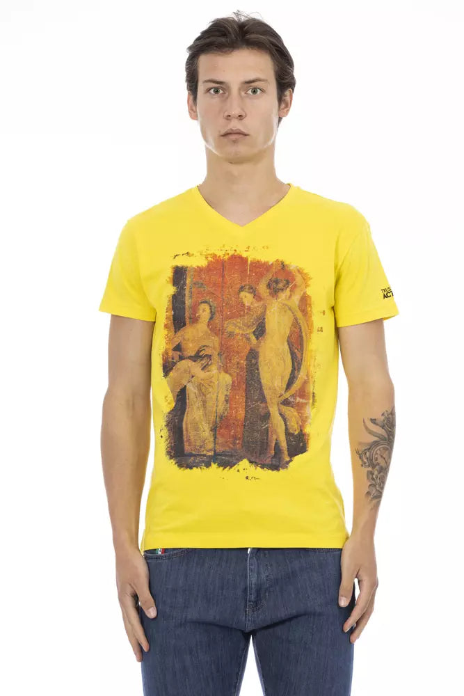 Yellow Cotton T-Shirt