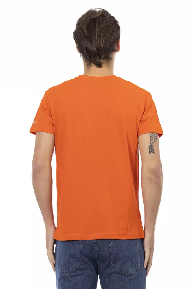 Orange Cotton T-Shirt