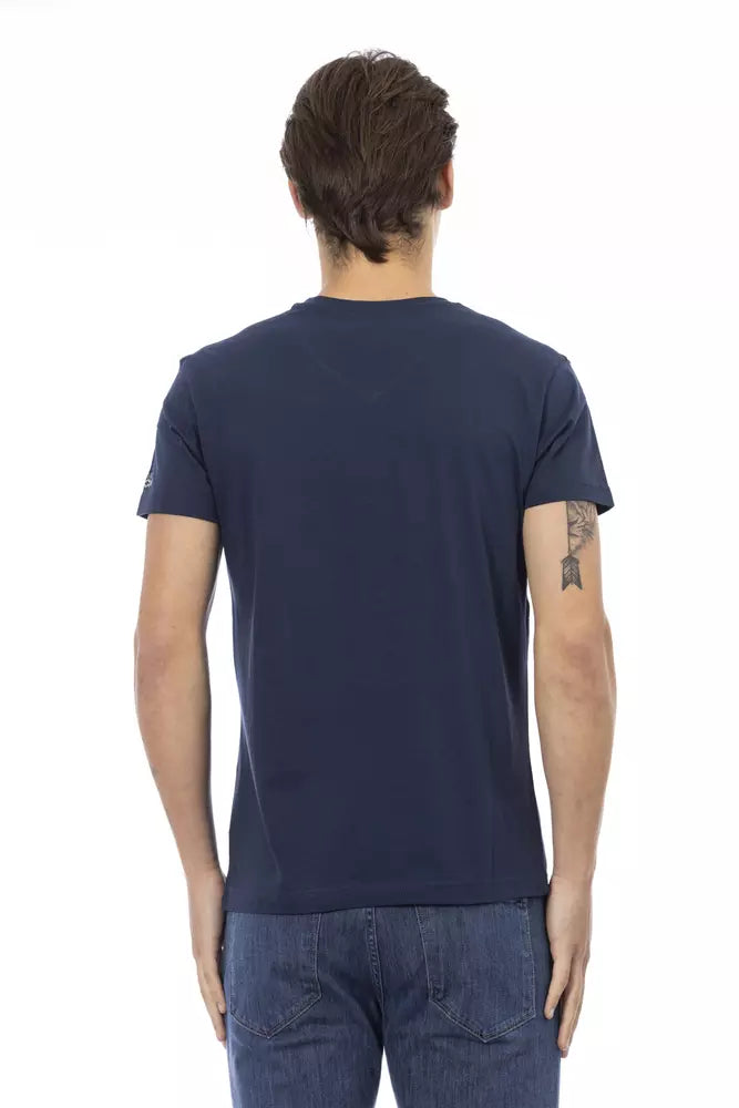 Blue Cotton T-Shirt