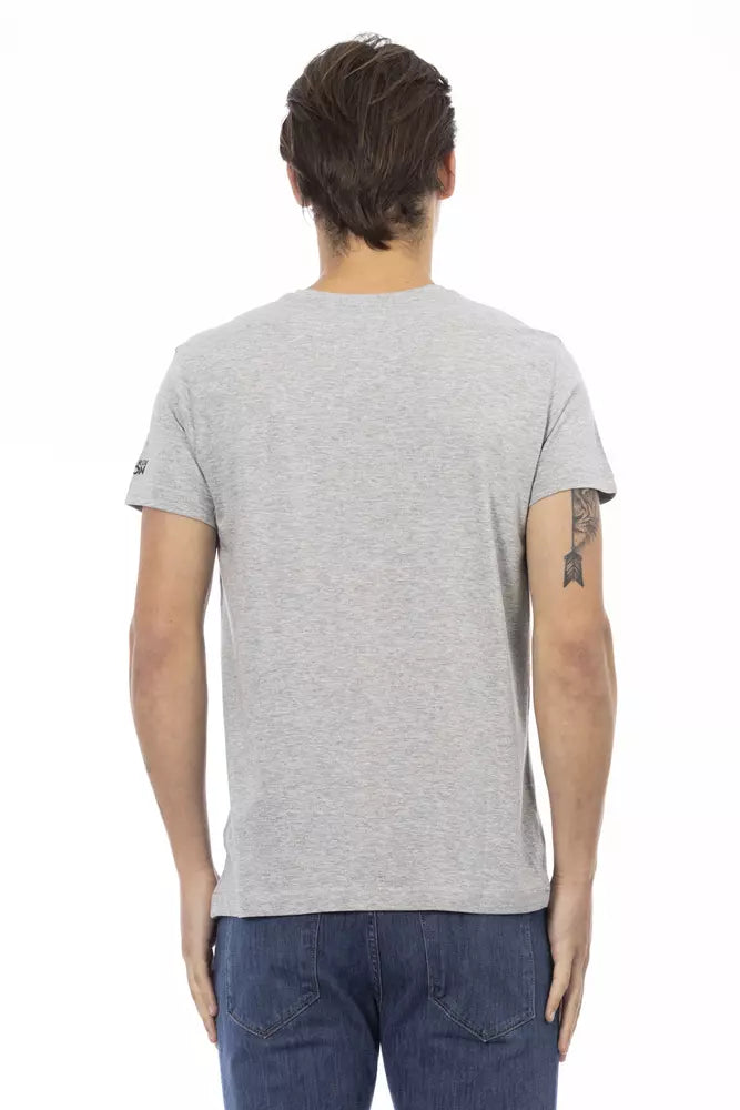 Gray Cotton T-Shirt
