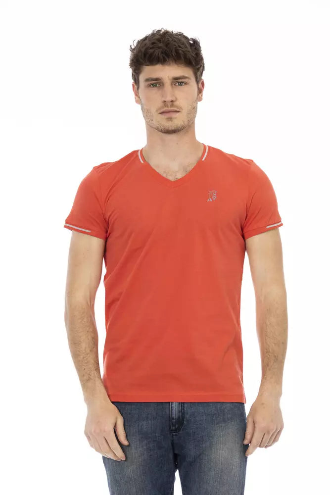 Orange Cotton T-Shirt