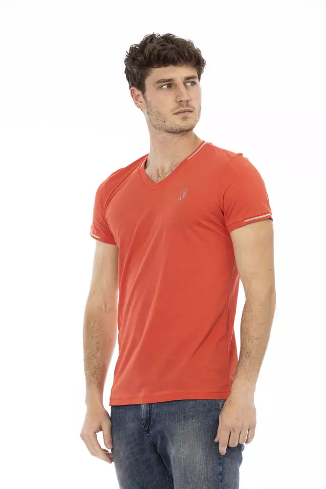 Orange Cotton T-Shirt