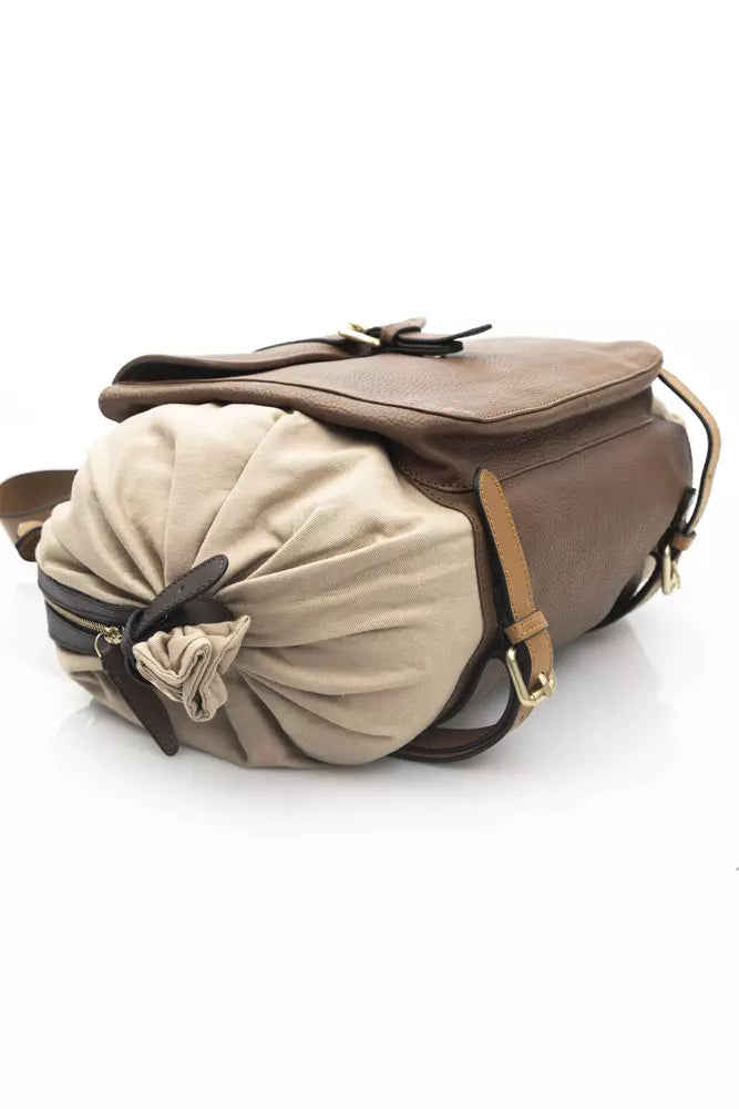 Beige Backpack