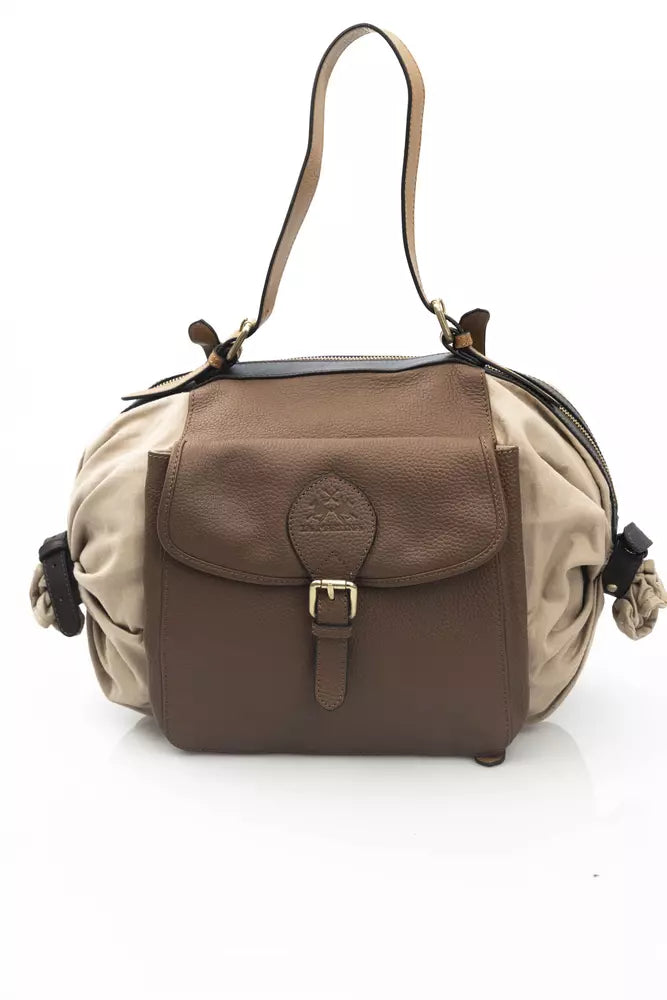 Beige Backpack