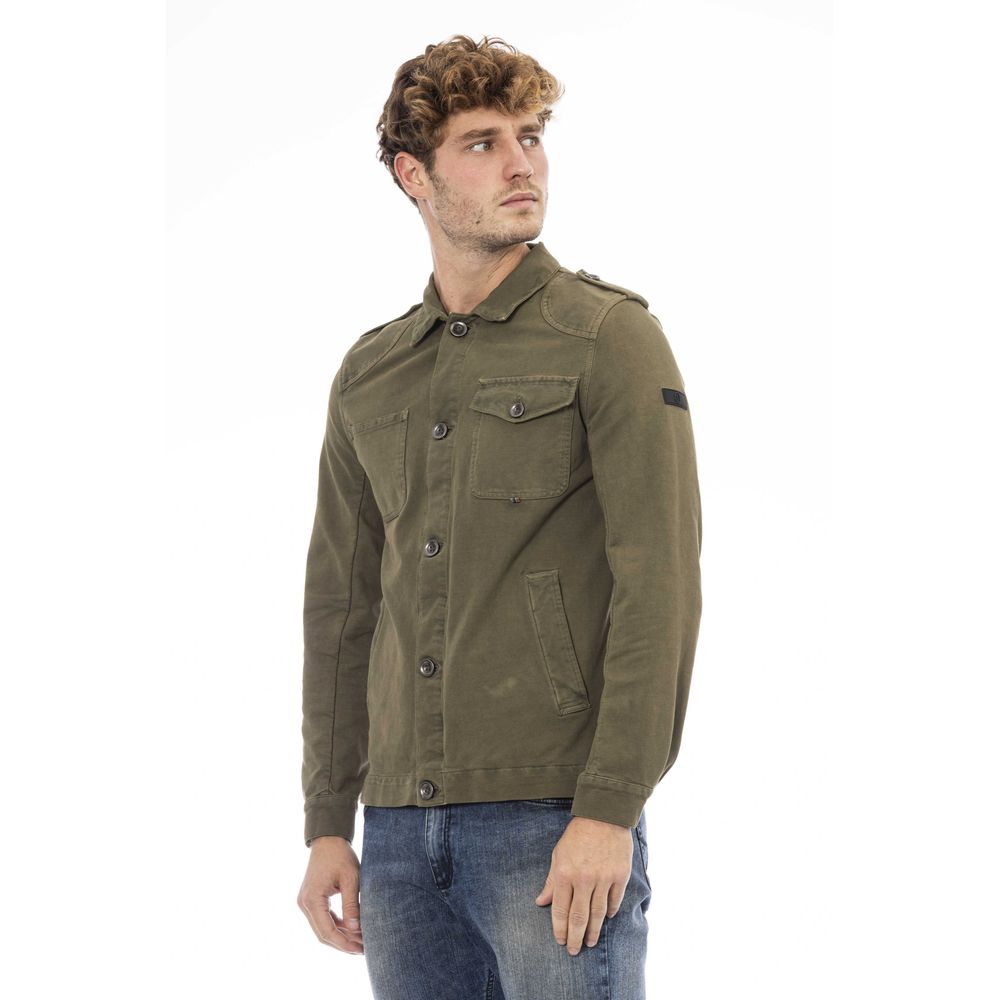 Distretto12 Green Cotton Jacket