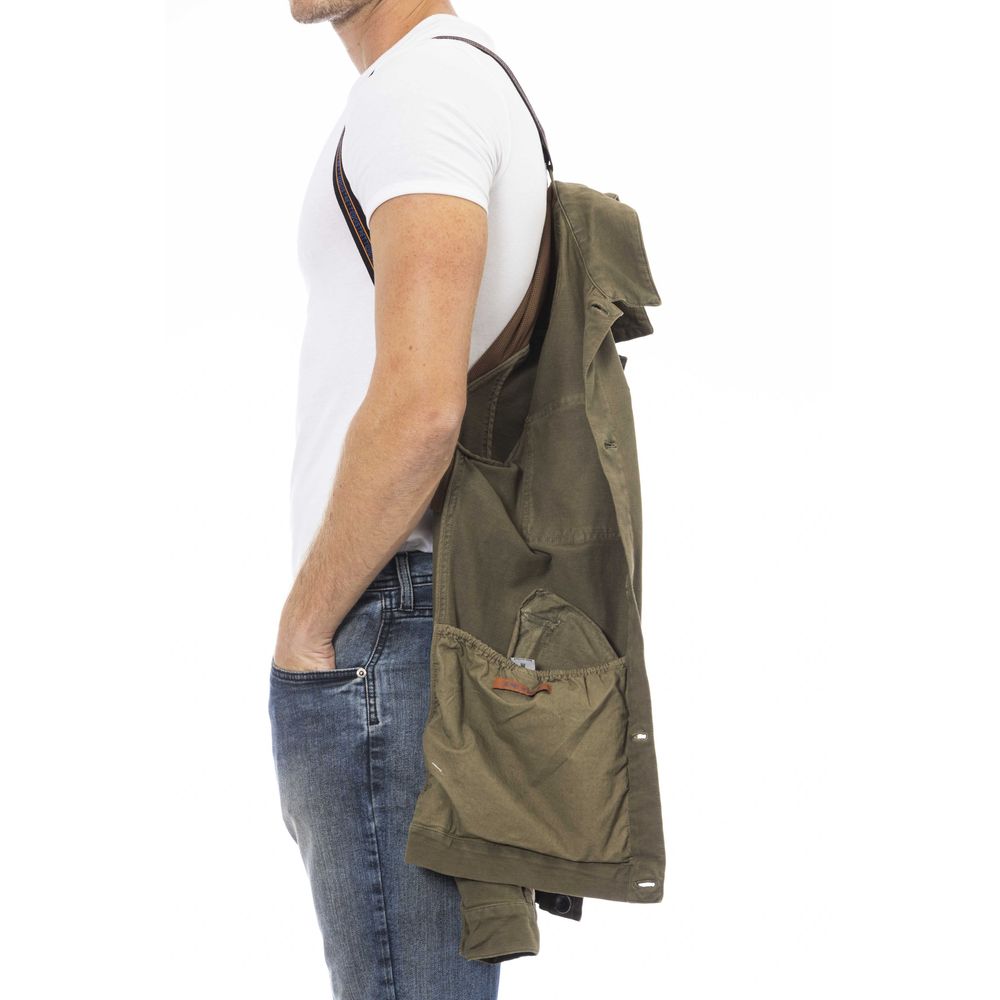 Distretto12 Green Cotton Jacket