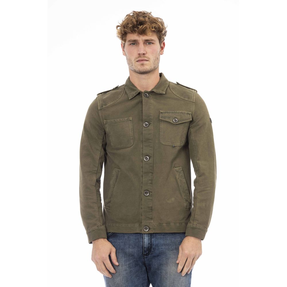 Distretto12 Green Cotton Jacket