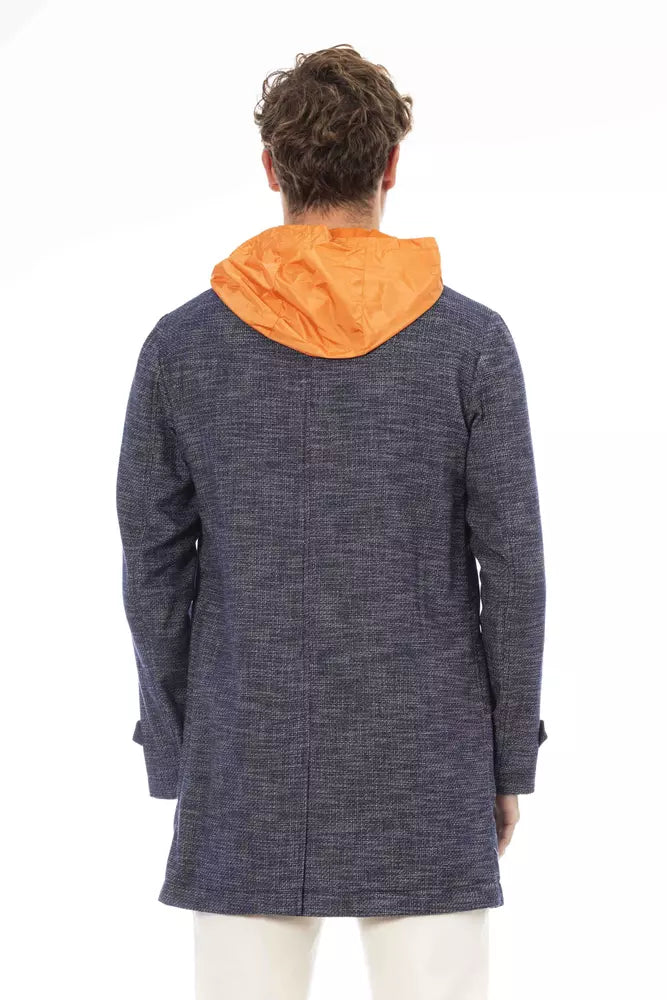 Distretto12 Blue Cotton Jacket