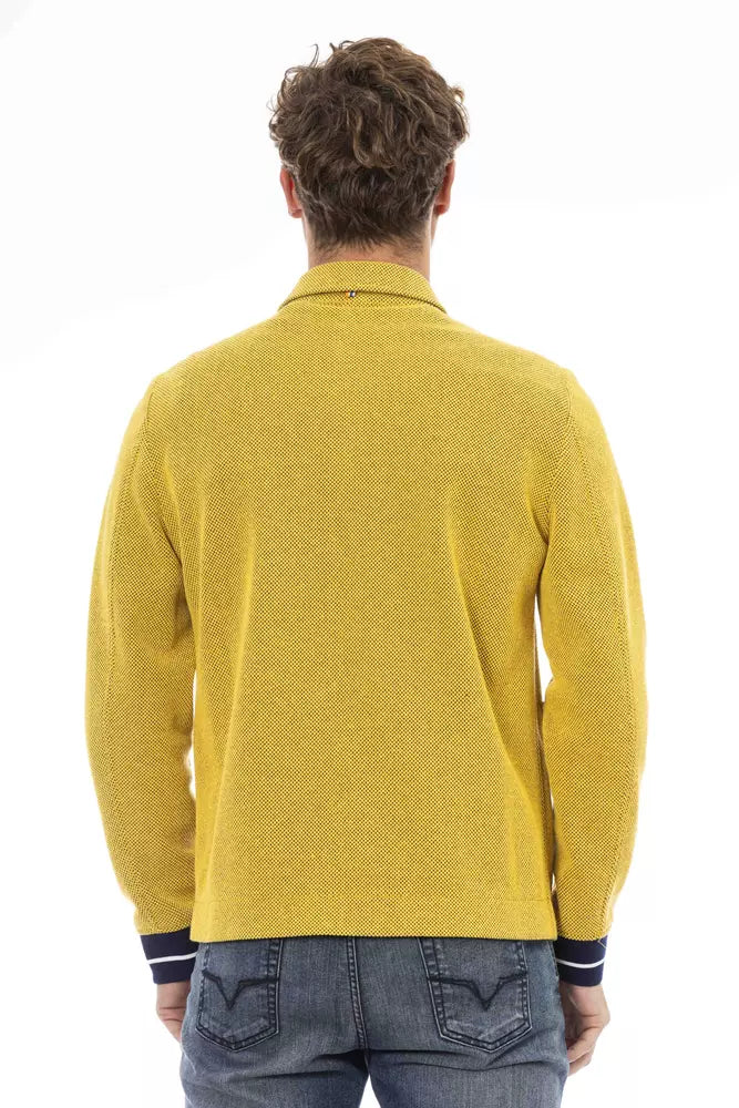 Distretto12 Yellow Cotton Jacket