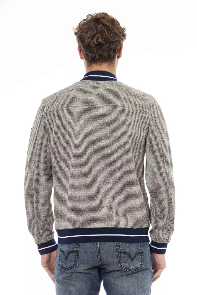 Distretto12 Blue Polyester Jacket