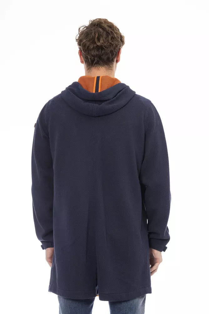 Distretto12 Blue Cotton Jacket