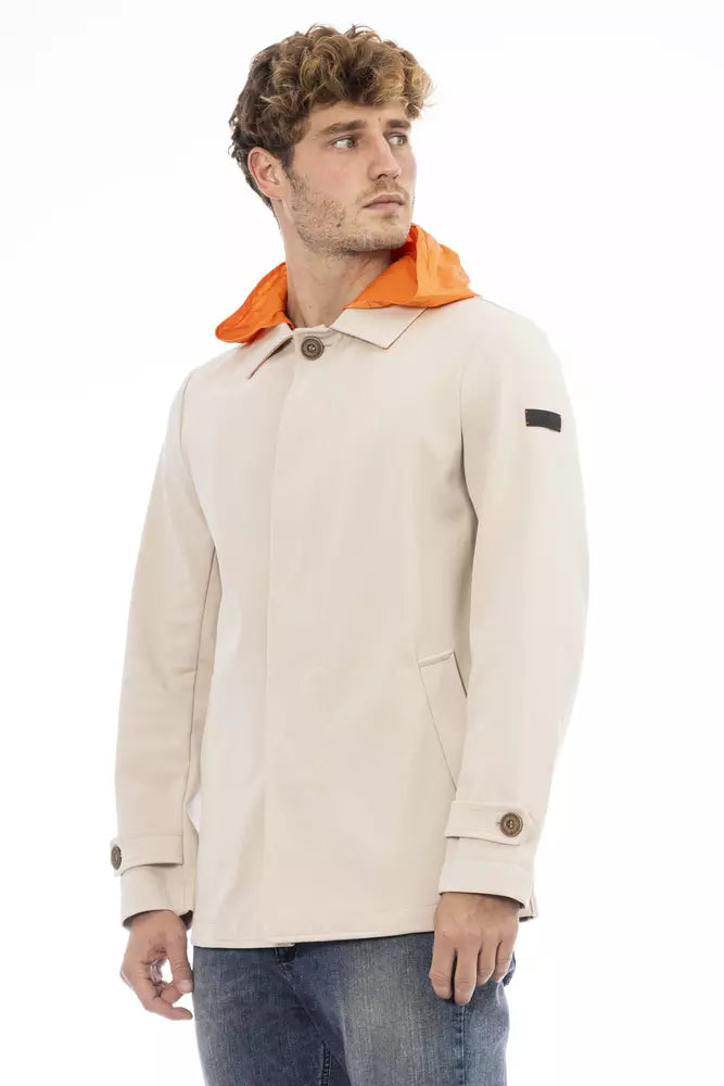 Distretto12 Beige Cotton Jacket