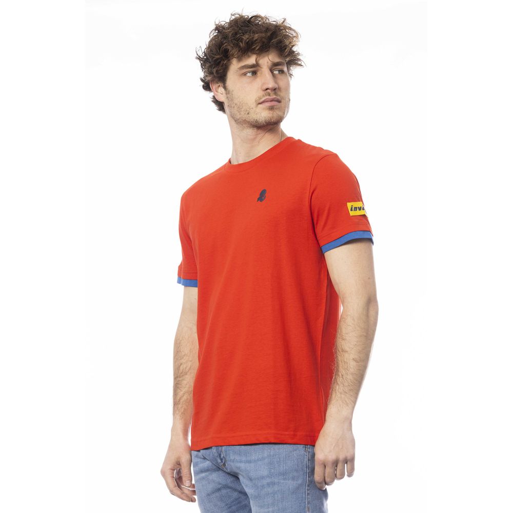 Invicta Red Cotton T-Shirt