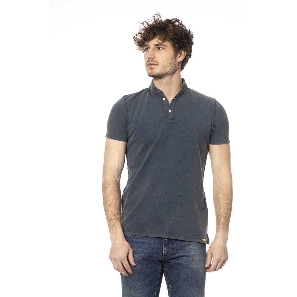Distretto12 Blue Cotton T-Shirt