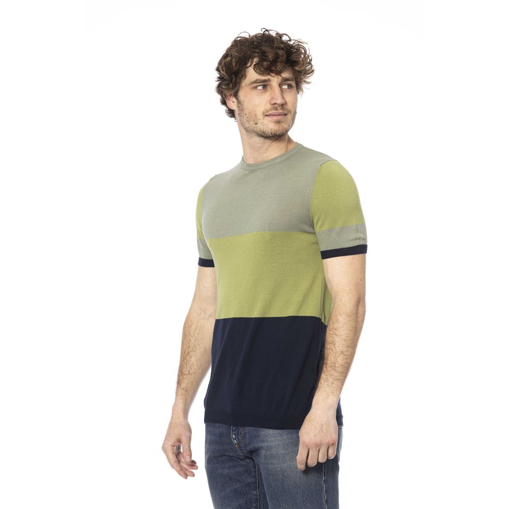 Distretto12 Green Cotton T-Shirt