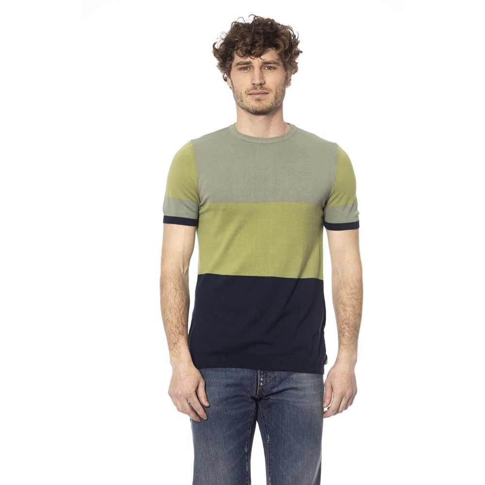 Distretto12 Green Cotton T-Shirt