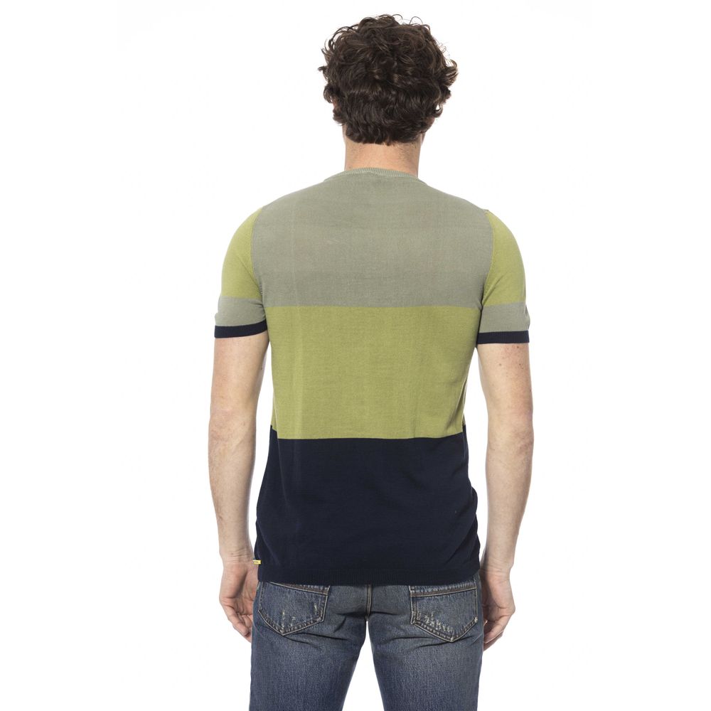 Distretto12 Green Cotton T-Shirt