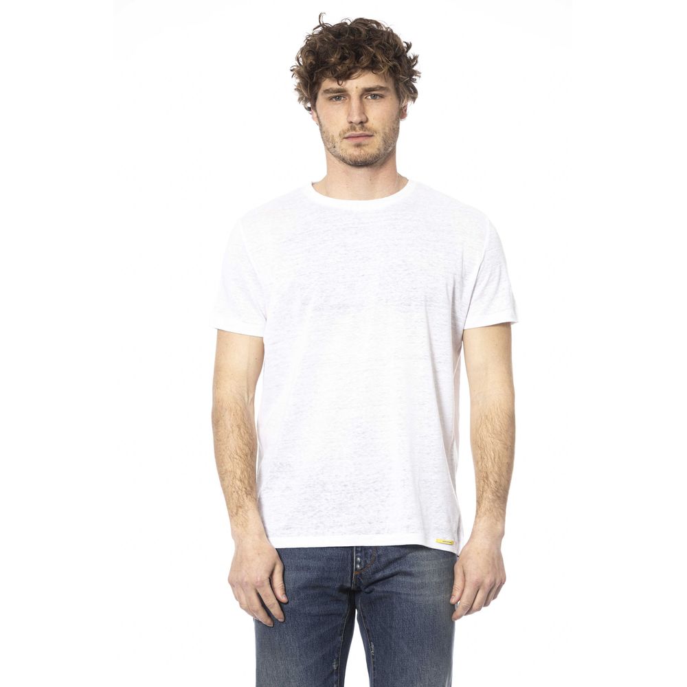 Distretto12 White Cotton T-Shirt