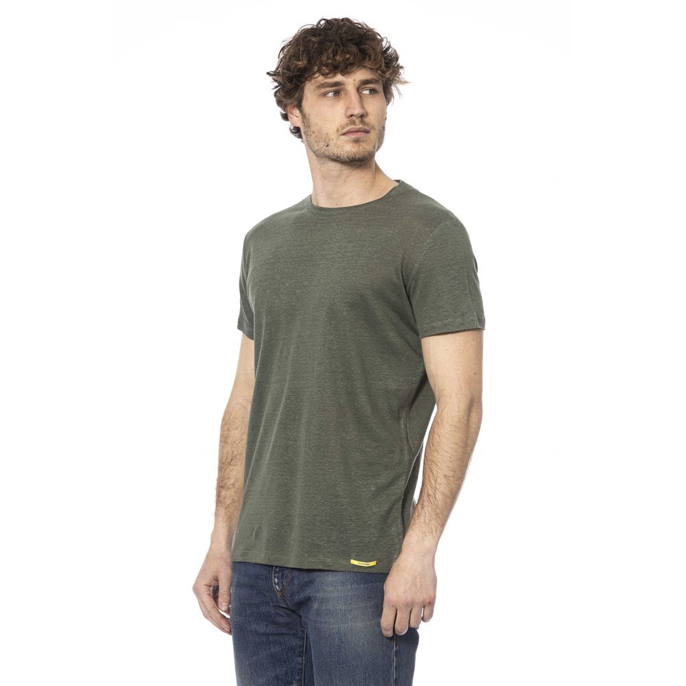 Distretto12 Green Cotton T-Shirt