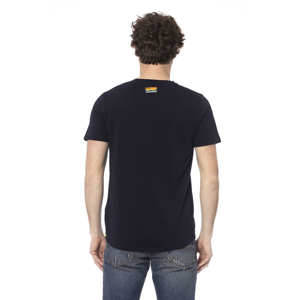Distretto12 Blue Cotton T-Shirt