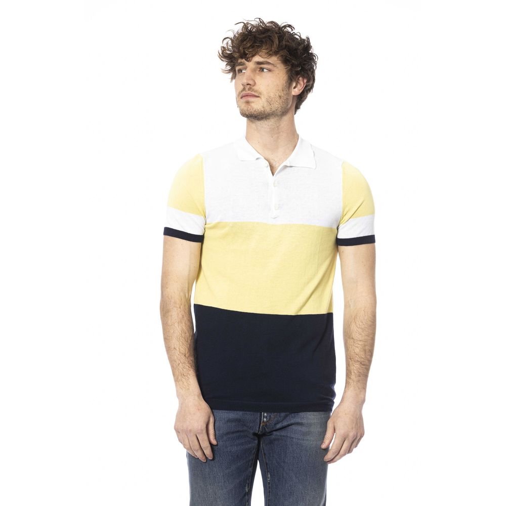 Distretto12 White Cotton Polo Shirt