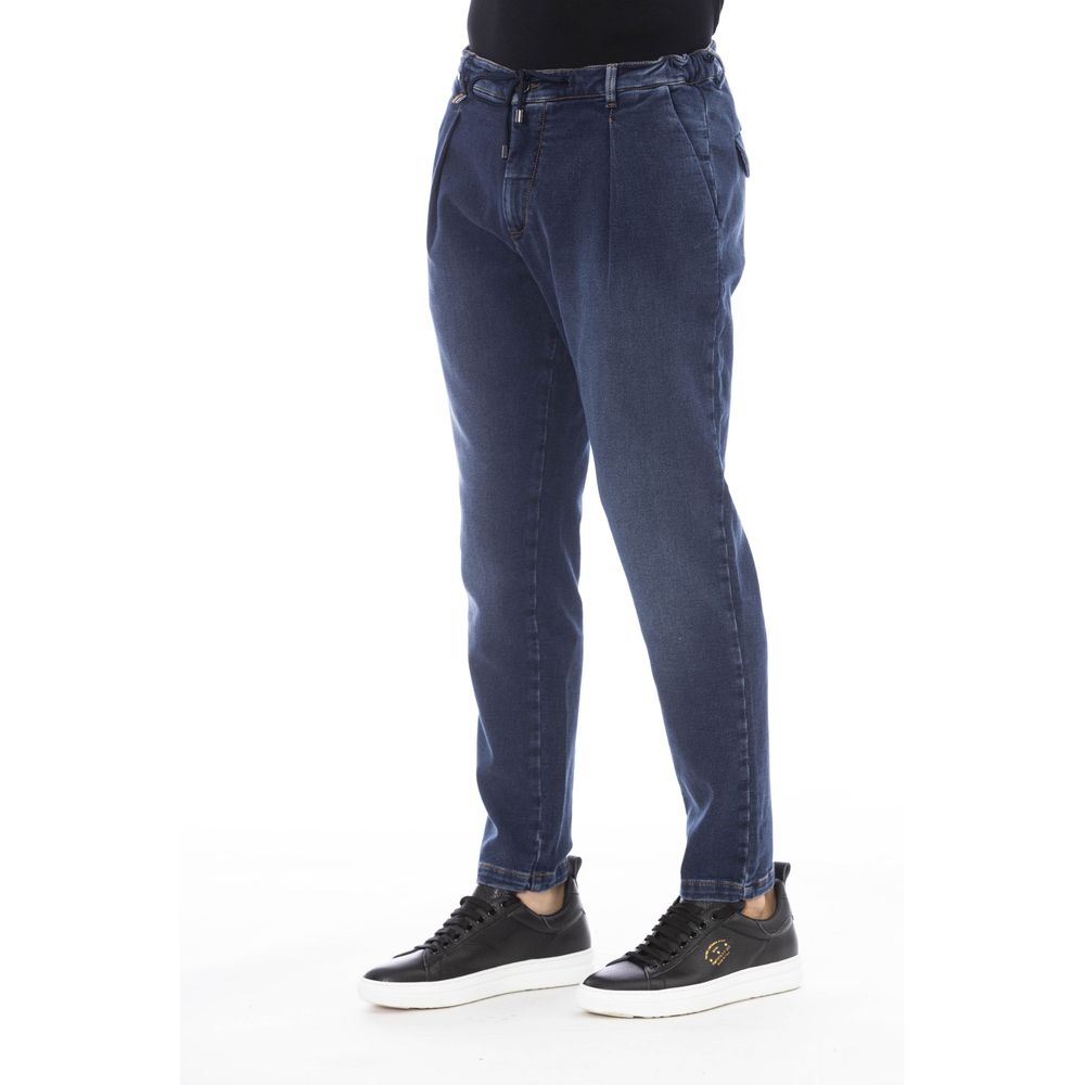 Distretto12 Blue Cotton Jeans & Pant