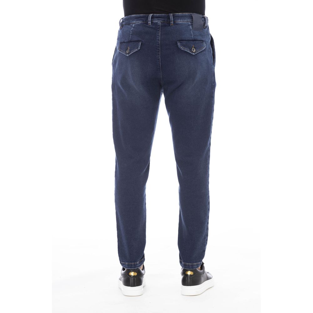 Distretto12 Blue Cotton Jeans & Pant
