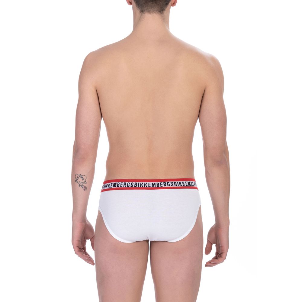 Bikkembergs White Cotton Underwear