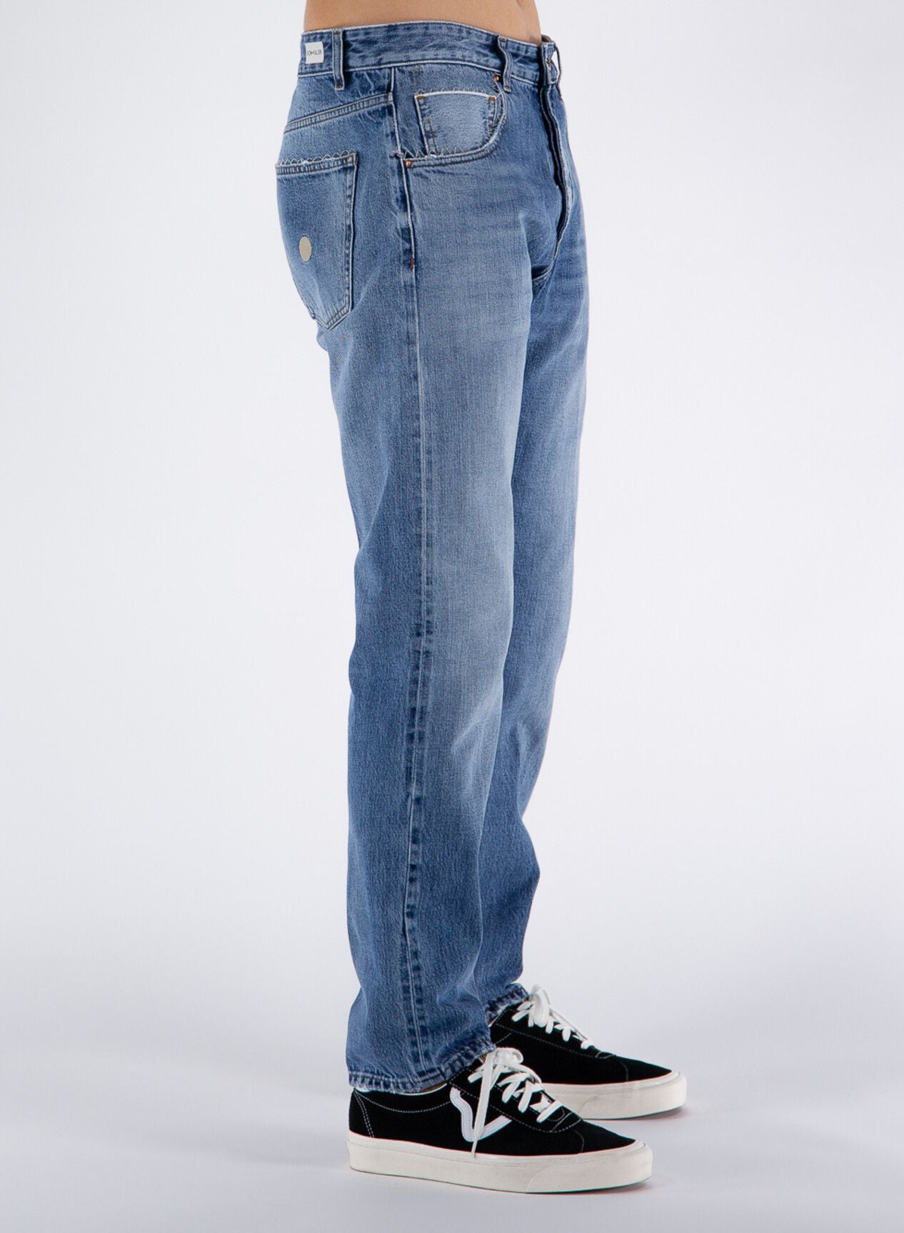 Blue Cotton Jeans & Pant