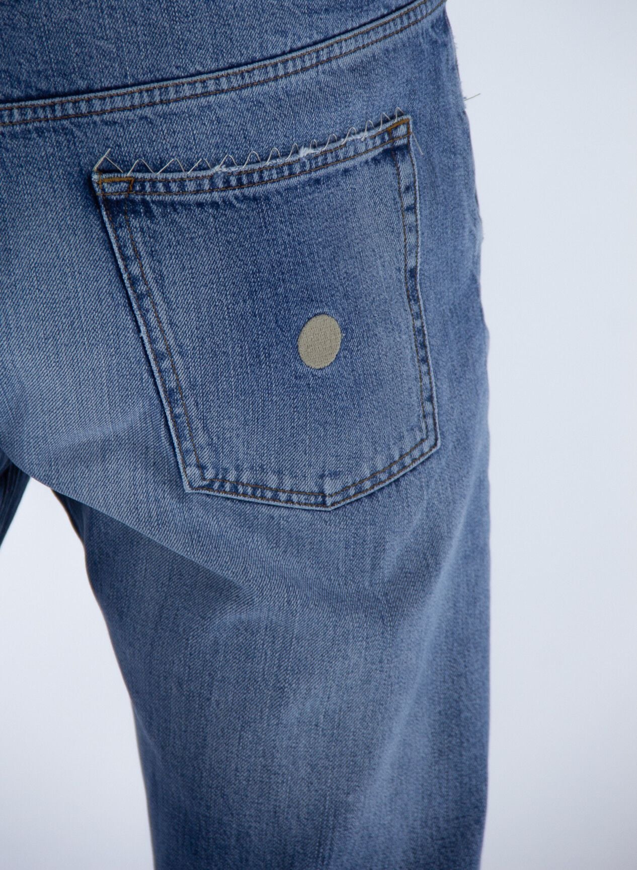 Blue Cotton Jeans & Pant