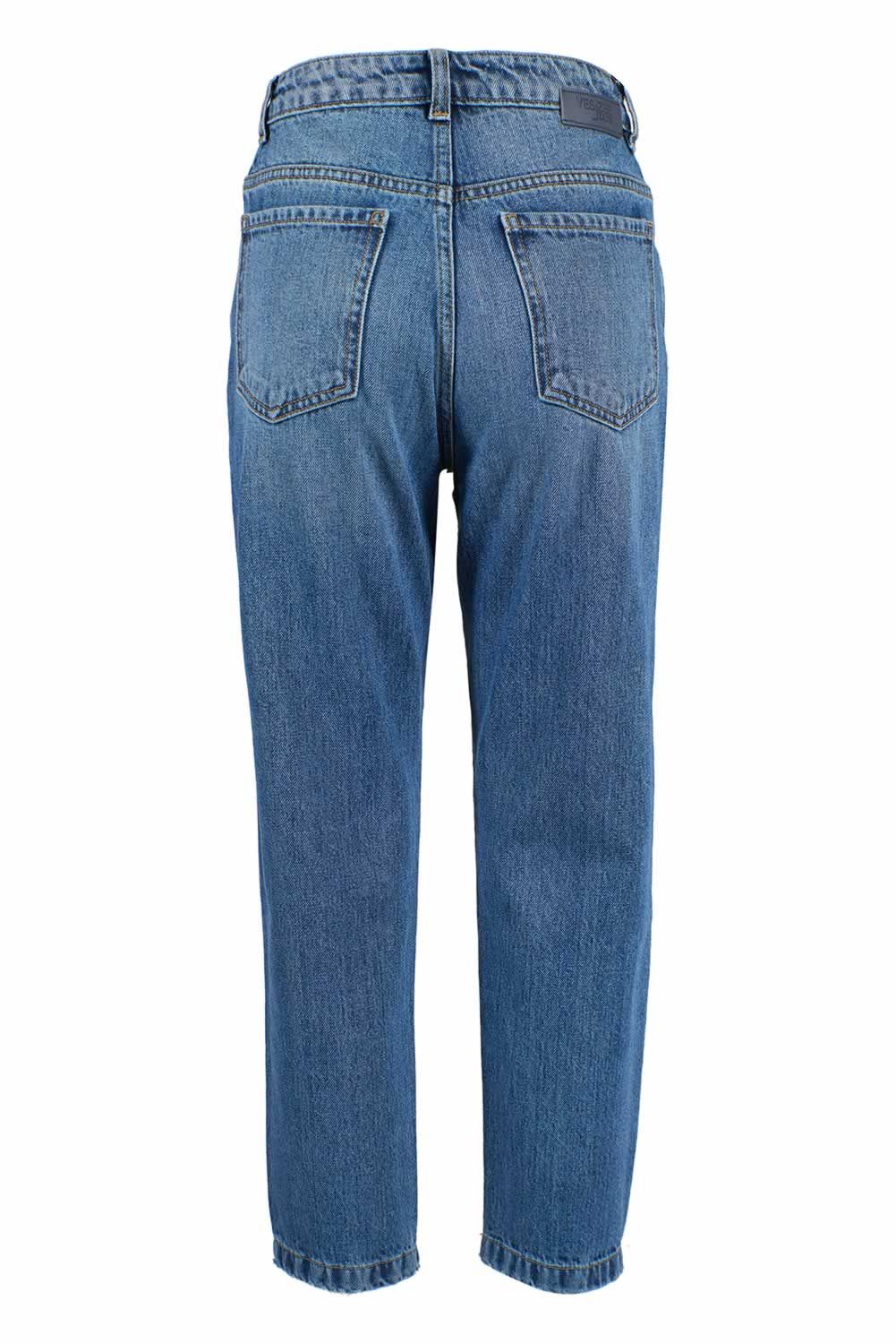 Blue Cotton Jeans & Pant