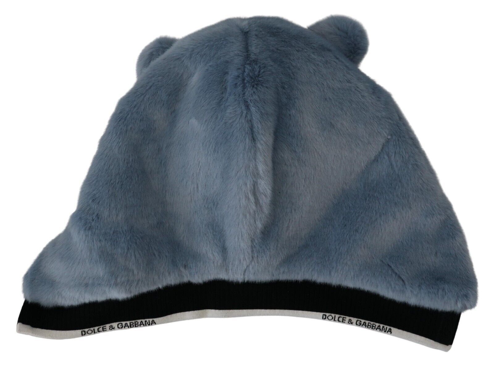 Blue Bear Fur Whole Head Cap One Size Polyester Hat