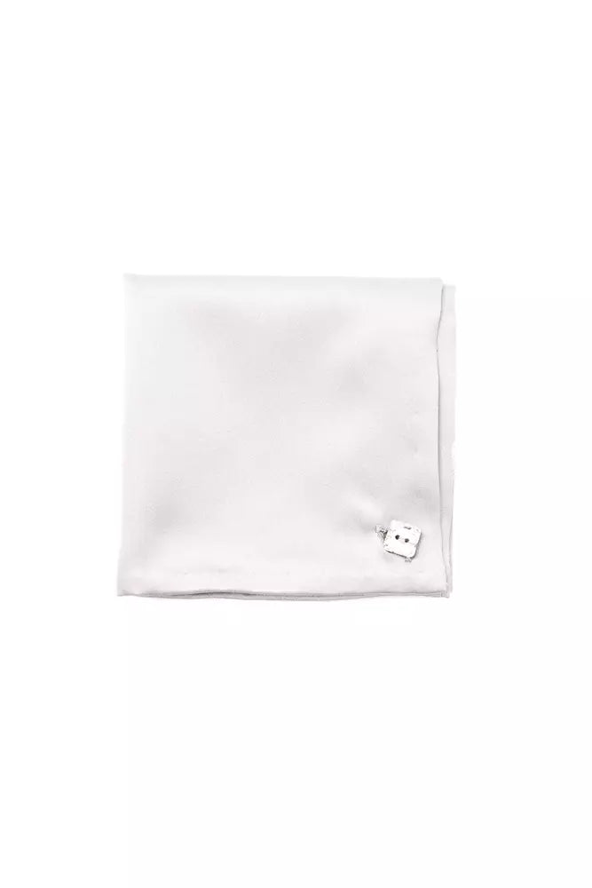 Billionaire Italian Couture White Sisal Ties &Amp; Bowty