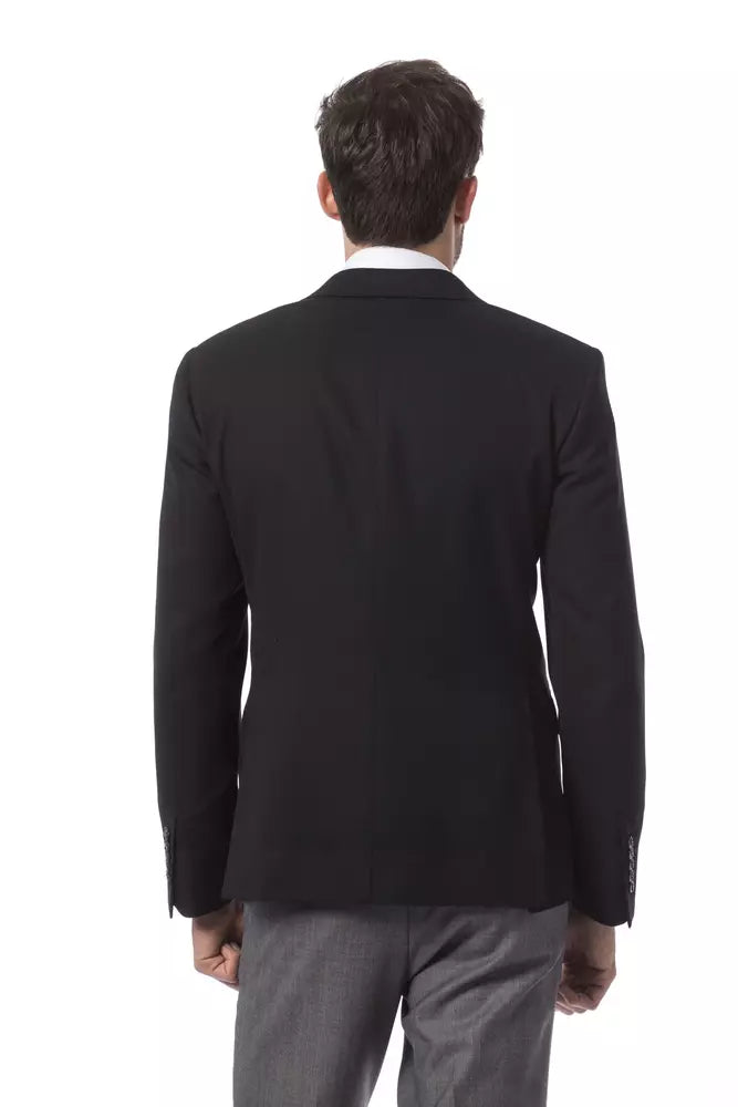 Black Wool Blazer